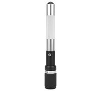 Multi-Wits Billiard Pool Stick Extender, Telescopic Cue Butt End Lengthener, Metal and Plastic Cue Extension Holder for Nine Ball and Black Eight Billiards, 12.4 Inch Adjustable Cue (Silver)