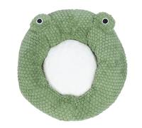 Multi-Wits Cute Pet Bed, Cartoon Animal Shape Dog Bed, Winter Warm Plush Cat Bed with Soft Bubble Velvet, Round Washable Indoor Sleeping Cushion for Cats and Small Dogs (L)