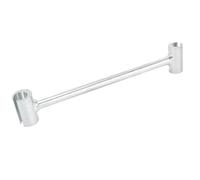 Multi-Wits Hinge Clearance Adjustment Tool, Double End Hinge Wrench, 14mm and 19mm Alloy Steel Spanner for Door Hinge Repair, Heavy Duty Hinge Bender Tool for Fire Doors, Cleanroom Doors, Sec