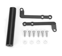 Multi-Wits Motorcycle GPS Navigator Bracket Mobile Phone Holder, Aluminum Alloy Phone Stand for 1000 15-18, CNC Machined Motorcycle Phone Mount with Cutting, Universal