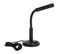 Multi-Wits USB Microphone with Adjustable Hose, Omnidirectional Computer Microphone for PC Desktop, 360 Degree Flexible Gooseneck Mic for Live Broadcast Gaming Podcasting