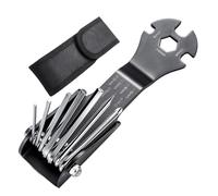 Multi Wrench, 11-in-1 Foldable Repair Hand Tools with Wrench, 12x4cm Small Screwdriver Set for Home, Compact Stainless Steel Tool with Versatile Bits, Hand Tool Kit with Portable Design, Home Improve