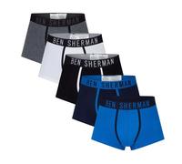 (MULTI, X-Large) Ben Sherman 5 Pack Roman Boxers