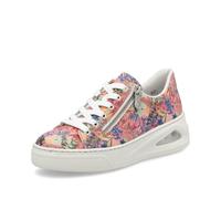 Rieker Women's Tempt Womens Trainers - Rosa Jungle Prt - Size: 6