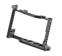 MultiAccess Aluminum Alloy DSLR Housing Compatible for EOS70D 80D 90D Featuring Easy Battery Compartment Design Machined Camera Cage