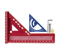 MultiAngle Measuring Ruler Triangle Scale Ruler Integrated Straightedge For Professional Construction Drafting Projects Long Aluminum Measuring Tool