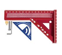 MultiAngle Measuring Ruler Triangle Scale Ruler Integrated Straightedge For Professional Construction Drafting Projects Long Aluminum Measuring Tool