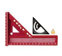 MultiAngle Measuring Ruler Triangle Scale Ruler Integrated Straightedge For Professional Construction Drafting Projects Long Aluminum Measuring Tool