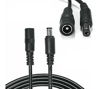 Multibao 1m/1.5m/2m/3m/5m/10m/15m/20m 2.1 x 5.5mm DC 12V Male to Female Power Supply Extension Cable for CCTV Cameras, PSU, LED Strips and General Electronic Devices (5 M)