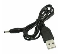 Multibao 2xPcs USB to 5V DC Cable,0.5m USB-A to 3.5mm / 1.35mm Barrel Jack Male DC 5v power charger connector cable