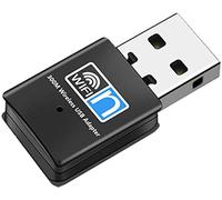 Multibao 300Mbps Wireless Network USB WiFi Dongle 802.11 B/G/N Adapter for PC Laptop compatible with Windows XP/VISTA / WIN7 / WIN 8 / WIN10 / MAC/LINUX