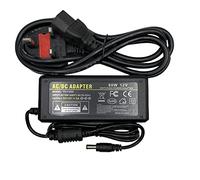 Multibao AC DC 12V 5A 60W Power Supply Adapter Charger Transformer with DC 5.5x2.1mm / 5.5x2.5mm Plug For LED CCTV 3 Pin UK Plug