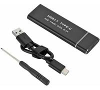 Multibao M.2 NGFF SDD to USB 3.0 Type-C 3.1 Enclosure Caddy Case Hard Disk Box Adapter with Cable & Screwdriver Easily Create Your Portable High-Speed Storage Solution