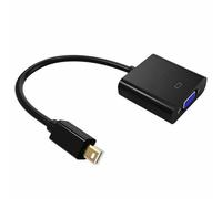 Multibao Thunderbolt Mini Display Port DP to VGA Cable Adapter For APPLE Mac Macbook Black