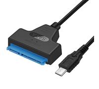 Multibao Type C USB 3.1 to SATA 3.0 22Pin 2.5" Adapter Cable Lead for Hard Drive HDD SSD for Macbook & Laptop