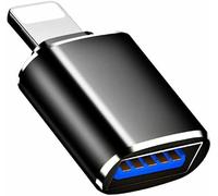 Multibao USB 3.0 camera adapter, 8 Pin Lighting to USB OTG Adapter with Charging Port compatible with Phone13/12/11/X/XS/XR/8/7/6 and Pad