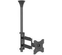 MULTIBRACKETS M Ceiling Mount Pro MBC1F Tilt & Swivel 17 - 42" TV Bracket, Black