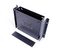 Multibrackets M PC Box/Digital Signage Box - Montagekomponente ( VESA-Adapter ) - Aluminium - Schwarz - Montageschnittstelle: 100 x 100 mm, 75 x 75 mm, 200 x 200 mm, 50 x 50 mm, 200 x 100 mm