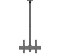 MULTIBRACKETS M Pro Ceiling Mount MBC1U Tilt & Swivel 40 - 75" TV Bracket, Black
