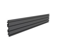 Multibrackets M Pro Series - Single Screen Rail 68cm Black