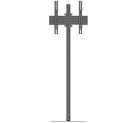MULTIBRACKETS M Pro Single Pole Floormount Tilt 32-65" TV Bracket Ð Black, Black