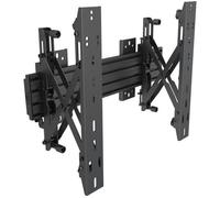 Multibrackets M Wallmount Pro MBW1U Push In Pop Out 48cm Black