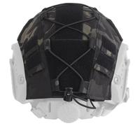 Multicam Helmet Cover - Tactical Airsoft Fast Helmet Cloth Cover - Camouflage Accessories for M/L Ops-Core High-Cut Helmet - PJ/BJ/MH Helmets Cover (Color : BCP, Size : M)