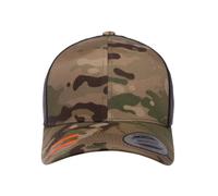 Multicam Retro Trucker Cap Flexfit by Yupoong Multi One Size