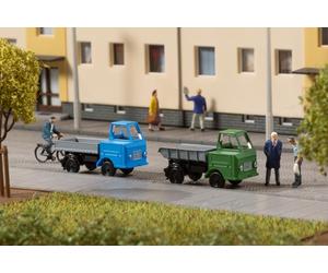 Multicar M22 dump truck and flat bed N Scale Auhagen 44656