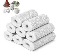 Multicast Plaster of Paris Bandages - 10cm x 2.7m - Quick-Setting Pure Plaster, Creamy Texture for Easy Handling, Individually Wrapped - Craft Rolls for Schools and Art - UK Supplier