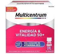Multicentrum Energy & Vitality 50+ 7 ml x 30 Raspberry Bottles