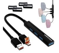 MultiCharger for MagicBand+, 2024 2025 MagicBand +, Magic Band Plus Compatible with FuelRod & Other External Battery. Disneyland Accessories for Trip to Disney World Cruise,(USB-A & USB-C, 1-Pack)