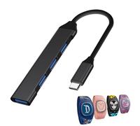 MultiCharger for MagicBand+, MagicBand+ Compatible with FuelRod & External Battery, Disney World Essentials, Disneyland Essentials, Cruise Essentials - Magic Band Charger (USB-C Black)