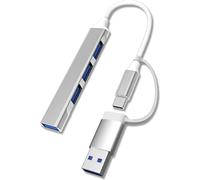 MultiCharger for MagicBand+ USB-C Hub with 4 USB-A Ports - Universal, Portable Charger for MagicBand+, Phone & Tablet | Disneyland Accessories