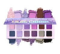 Multichrome Purple Eyeshadow Palette, Matte Shimmer Lilac Eyeshadow Pallete 12 Colors, Highly Pigmented Long Lasting Metallic Lavender Violet Eye shadow Makeup for Women Daily, Festival, Party