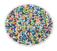 (multicolor) 1000pcs/lot 2mm Charm Mini Czech Glass Seed Beads Spacer Beads For Jewelry Making Bracelet Necklace Accessories Diy Findings