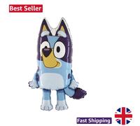 Multicolor 31'' Bluey Dog Balloon with Automatic Sealing Valve for Parties