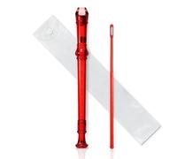 Multicolor 8 Holes Long Flute Instrument For Musical Saxophone Plastic Recorder Popular Soprano Recorder (Color : 01)