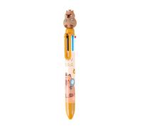 Multicolor Ballpoint Pen 6 Colors in 1 Retractable Rainbow Pen for Class Office Fun Color for School Students Six Color Ballpoint