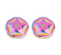 Multicolor Bike Front Fork Suspension Cap Set For Av Valve Compatible With For Magura Fox For Dt For Rockshox For Manitou Forks Aluminium(Multicolor)