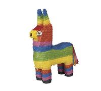 Multicolor Burro-Shaped 3D Pinata (56cm x 35cm) 1 Piece - Durable and Vibrant Design, Perfect for Parties and Celebrations