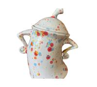 (Multicolor) Canister With Attitude Cute Sassy Storage Canister Fun Ceramic Desktop Ornaments