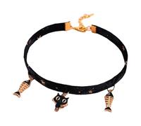 Multicolor Cat Collar Pet Collar Kitten Dog Tie Adjustable Neck Strap Cute Moon Star Puppy Cat Necklace Pets Accessories,D,S 25-32cm