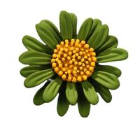 Multicolor Daisy Flower Brooch Pins Cute Sunflower Suit Lapel Pins Badge for Women, Metal, metal