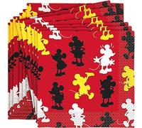 Multicolor Disney Mickey Mouse Luncheon Napkins (16 Count) - Bright and Fun Design, Perfect for Disney Themed Parties