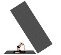Multicolor Exercise Mat, Folding Yoga Mat, Non Skid with Fitness Support, Sturdy Foam Pad with Athletic Detail, Noise Reduction, Fitness Mats for Indoor Outdoor Use at Home Living Room
