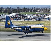 Multicolor Fat Albert Takes Off from The Salinas Municipal Airport at The California International Airshow Wooden Puzzle Art Fun Challenging Educational Home Decor Gift for Men Women_300pcs