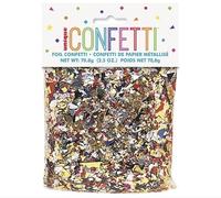 Multicolor Foil Confetti (70g) 1 Pack - Vibrant Party Decorations for Celebrations & Events