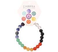 Multicolor Gemstone Chakra Ball Bracelet - 7cm x 4cm (1 Pc.) - Premium-Quality Healing Crystal, Distinctive Design - Perfect for Event