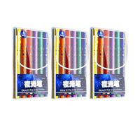 Multicolor Glow Art Markers, 13.3 Cm Marker Pens for Coloring, Sketching and Bright Paper Note Marking Practice